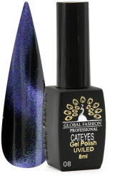 Global Fashion Oja semipermanenta 24D Cat Eye 8ml, 08