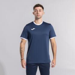 Joma COMBI PREMIUM SHORT SLEEVE T-SHIRT dressz / póló tengerészkék fehér 4XL
