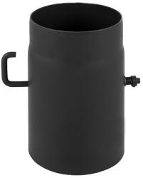 Darco elzárószelepes füstcső 180 mm acél pillangószelepes (SZK180-CZ2)