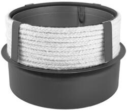 Darco bekötő átmeneti idom kerámia kéményhez 220-200 mm acél (WKC220-200-CZ2)