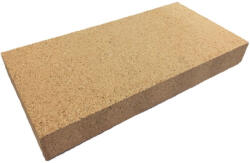 Refrasil 3-as samott hőálló tégla 25×12, 3x3 cm (K002)