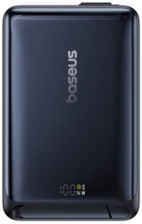 Baseus Nomos Qi2 mágneses powerbank, USB-C 10000mAh 45W (P10078800123-00) - blacktip