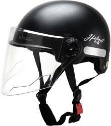 Action One Casca de protectie cu viziera, Action One Jump, reglabila, Negru
