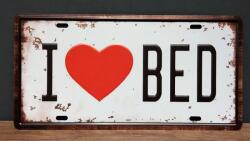  I love bed