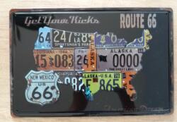  fém kép route 66 USA