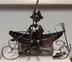  Fém bortartó /horgász/