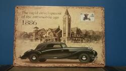  Fém kép / old car/