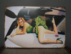  Fém kép /woman/ - justitiadisztargy - 1 900 Ft