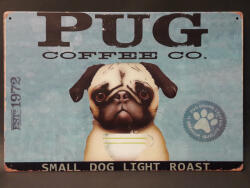  Fém kép: PUG COFFEE CO