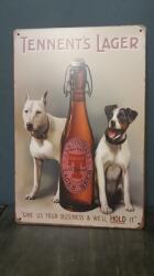  fém kép /Tennents lager/