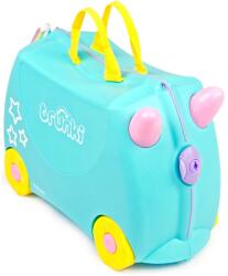 Trunki Valiza pentru copii Ride-On Una Unicorn Trunki, Turcoaz, 46 cm Valiza