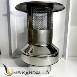 DARCO Esővédő Sapka Szikrafogóval Szerelt Kéményhez (ws-dkis150-ch6-b-k)