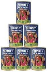 Simply from Nature Wet Food for dogs deer and buckwheat 6 x 400 g