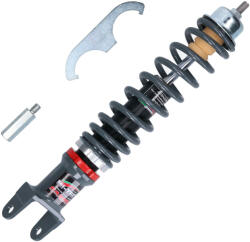 Carbone Hátsó lengéscsillapító Carbone Sport RS 340-365mm állítható magasságú Vespa Largeframe-hez Carbone Futómű és fék alkatrész Lengéscsillapító