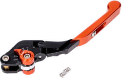 Puig 3.0 első fékkar állítható, felhajtható, hosszban állítható - narancs fekete Puig Futómű és fék alkatrész Fékkar