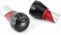 GILLES GTA villa- és lengőkarvédő (keréktengely) fekete/piros Suzuki GSF 1250 Bandit számára GILLES Futómű és fék alkatrész Lengéscsillapító