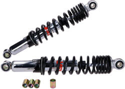 YSS Lengéscsillapító készlet YSS fekete króm 320mm Puch Maxi, Tomos számára YSS Futómű és fék alkatrész Lengéscsillapító