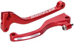 Doppler Fékkar és kuplungkar szett Doppler CNC piros Sherco SE, SM 11-hez (J. Juan fékkel) Doppler Futómű és fék alkatrész Fékkar