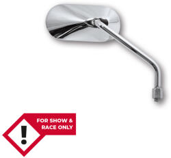 HIGHSIDER smart AGILA kormánytükör, ovális, króm, jobb oldali, E-teszt nélkül HIGHSIDER Kormány és tartozékai Tükör Tükrök (tuning)