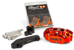 Stage6 R/T 4-dugattyús féknyereg adapterrel Brembo Stage6 R/T Narancssárga Stage6 R/T Futómű és fék alkatrész Fékmunkahenger, féknyereg