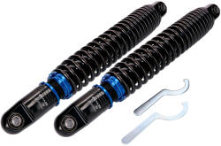 Forsa Lengéscsillapító készlet Forsa gáznyomás 370-400mm állítható Simson S50, S51, S53, S70, S83 Endurohoz Forsa Futómű és fék alkatrész Lengéscsillapító