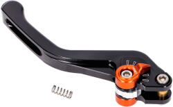 Puig Kuplungkar / Fékkar Puig 3.0 hátul állítható, rövid - fekete narancs Puig Futómű és fék alkatrész Fékkar