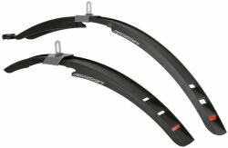 POLISPORT Mississipi sárvédő szett - Városi kerékpár 28 fekete POLISPORT Bicikli Kerékpáros kiegészítők Kerékpár sárvédők