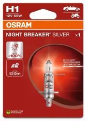 OSRAM Night Breaker Silver izzó H1 12V / 55W - X1 OSRAM Elektronika Lámpa, fényszóró, index Izzó