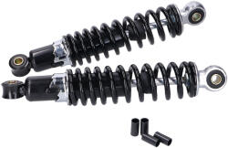 Motomotors Hátsó lengéscsillapító szett univerzális fekete 260mm Motomotors Futómű és fék alkatrész Lengéscsillapító