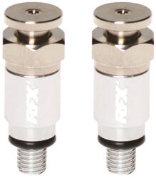 RFX Pro Légkiengedő Szelepek M5x0.8 (Ezüst) Kayaba/Showa RFX Futómű és fék alkatrész Lengéscsillapító