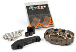 Stage6 R/T 4-dugattyús féknyereg adapterrel Brembo Stage6 R/T Kemény eloxált Stage6 R/T Futómű és fék alkatrész Fékmunkahenger, féknyereg