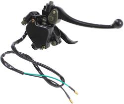 Power Force jobb oldali ATV gázkar házzal és első fékkarral Power Force Futómű és fék alkatrész Fékkar