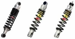 YSS hátsó ikerlengéscsillapító, kettős csöves hidraulikus YSS Futómű és fék alkatrész Lengéscsillapító - motomotors - 82 095 Ft