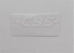 Benelli "-CBS-" fehér feliratú matrica 05503J80R200 Benelli Tuning és kiegészítők Matricák