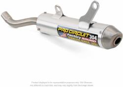 Pro Circuit 304 Kipufogó Ecsetelt Alumínium/Rozsdamentes Acél Végsapka PRO CIRCUIT Kipufogó és alkatrészei Kipufogó