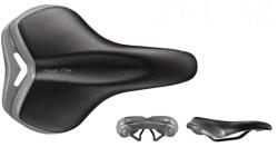 Velo Bicikli Nyereg Prevail Fekete/Ezüst VELO Bicikli alkatrészek Kerékpár alkatrészek Kerékpár nyergek