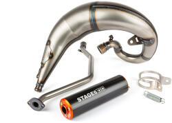 Stage6 Kipufogó Stage6 Streetrace high mount CNC narancs / fekete Rieju MRT Stage6 Kipufogó és alkatrészei Kipufogó Robogó kipufogó (tuning)