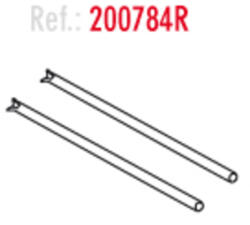 SHAD SH48/49/50 zsanér tengely SHAD Vázak, idomok, kiegészítők Doboz konzol, kiegészítők