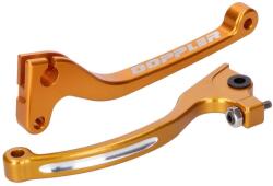 Doppler Fékkar és kuplungkar készlet Doppler CNC arany Rieju, Derbi, Sherco (AJP fékkel) Doppler Futómű és fék alkatrész Fékkar