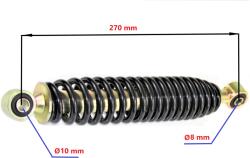 Power Force első lengéscsillapító Peugeot Speedfight 1/2 50cc 2 ütemű L-260mm Power Force Futómű és fék alkatrész Lengéscsillapító