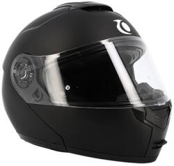 Trendy Moduláris sisak dupla napellenzővel Trendy T-704 matt fekete XL Trendy Sisakok és ruházat Kabát