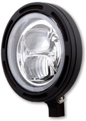 HIGHSIDER pro 5 3/4 hüvelykes LED fényszóró FRAME-R2 TYPE 7, fekete, alsó rögzítés HIGHSIDER Elektronika Lámpa, fényszóró, index Fényszóró (tuning)