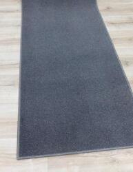Látvány Textil Sötétszürke noppos velúr 029 kész szőnyeg 67x150cm Leértékelt!