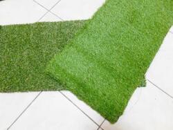 HAMMAT Kültéri hosszú szálas műfű maradék csík vegyes 30x190cm