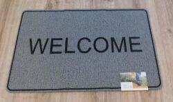 HAMMAT Curly lábtörlő szürke Welcome 40x60cm