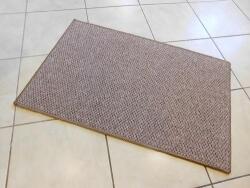  Akciós strapabíró lábtörlő kis szőnyeg barna mintás kb: 50x80cm