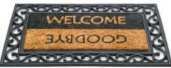 Látvány Textil Kft Impala gumi kókusz lábtörlő welcome-goodbye 45x75cm
