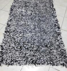 Látvány Textil Kft Kék szürke vastag beszövéses rongyszőnyeg kb: 75x155cm