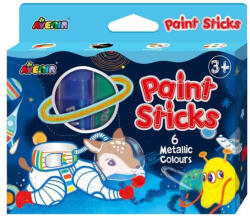 AVENIR Avenir Kids- Vidám űrlények - Festő stift 6db-os metál készlet (BTS196011)