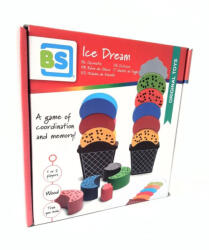 BS Toys Fagyi álom - mintaépítő kirakó - BS Toys (GA329)